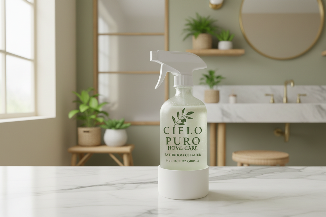 Cielo Puro Bathroom Cleaner Lifestyle