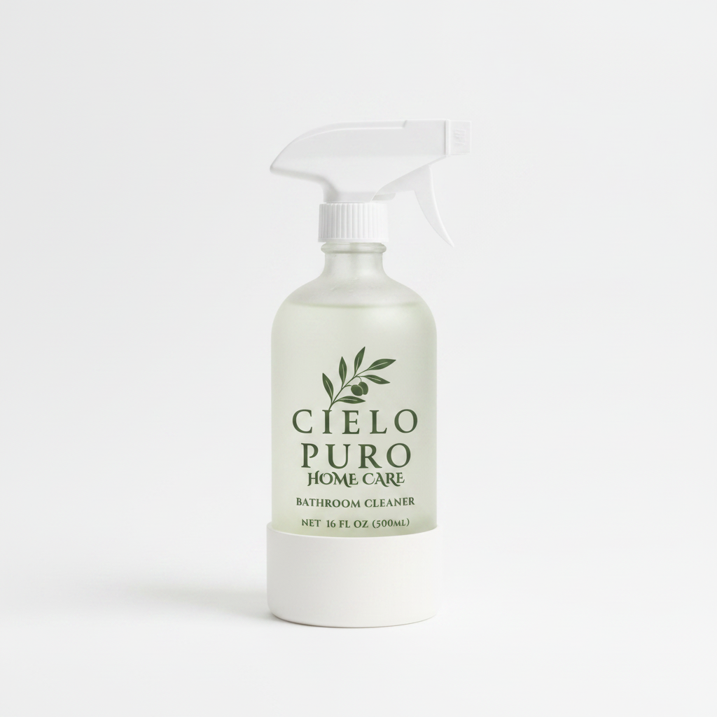 Cielo Puro Bathroom Cleaner Studio Shot