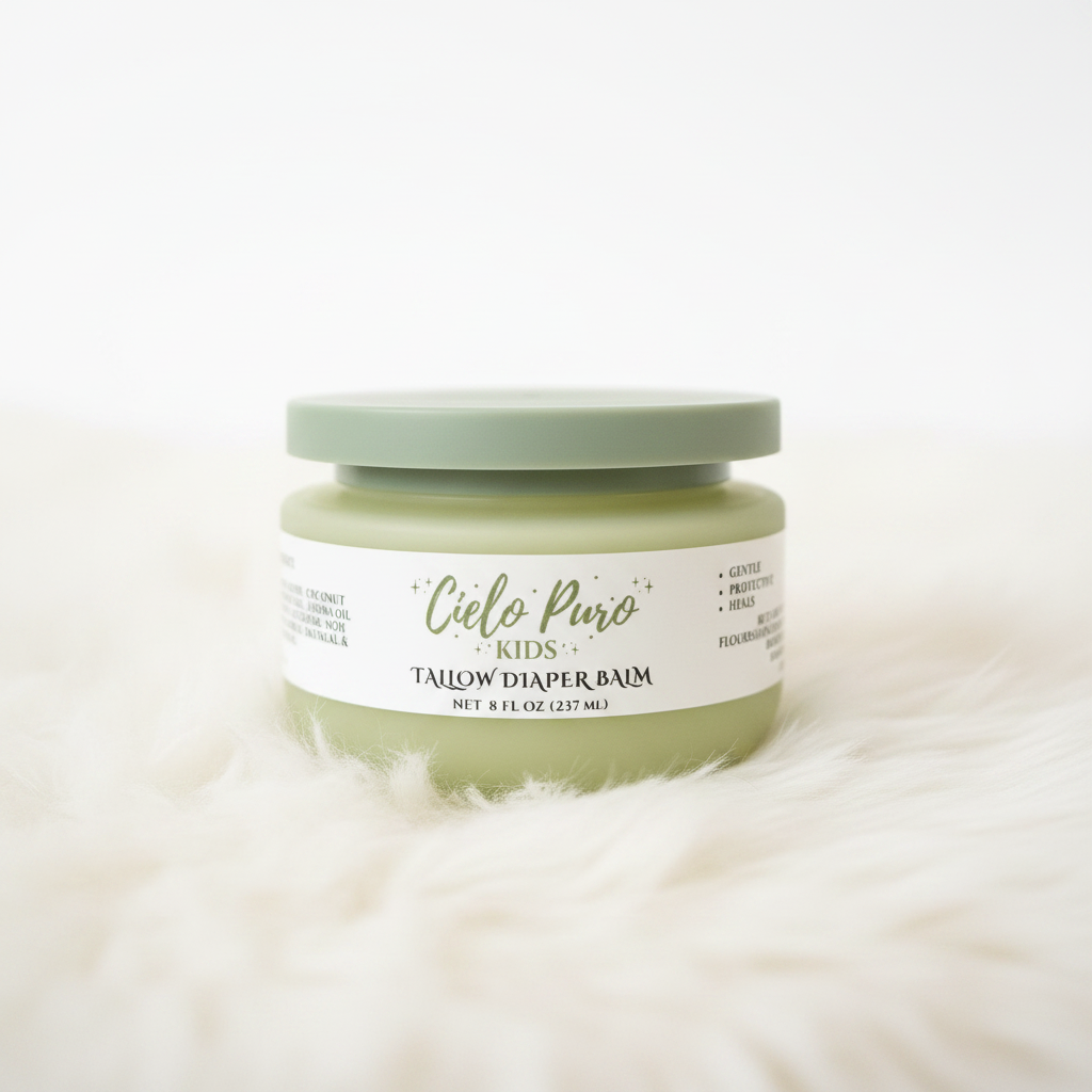 Cielo Puro Diaper Balm - White Background