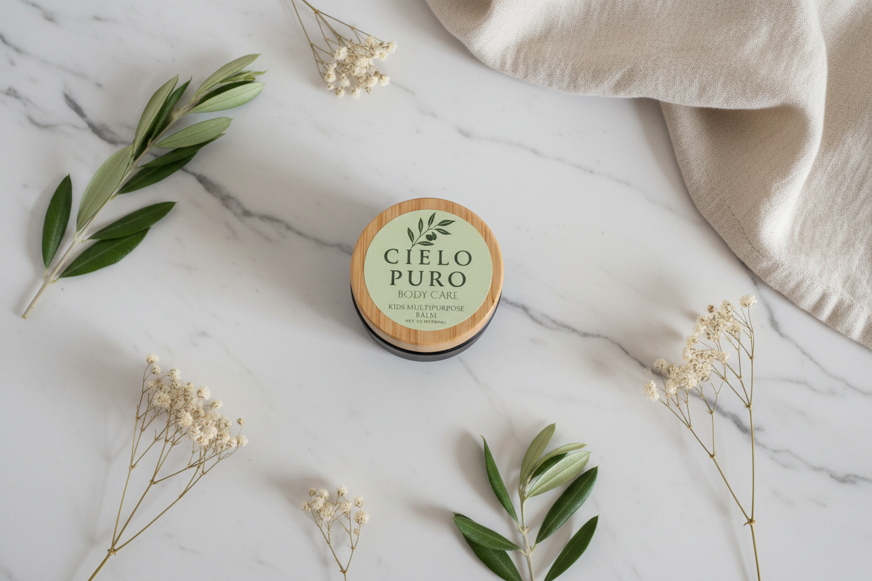 Cielo Puro Kids Balm Studio Setup