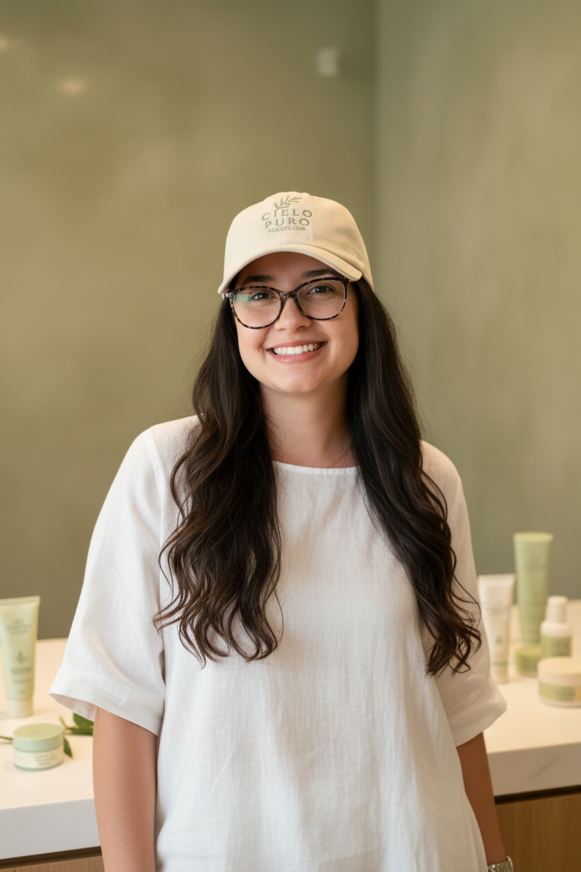 CIELO PURO EMBROIDERED CAP
