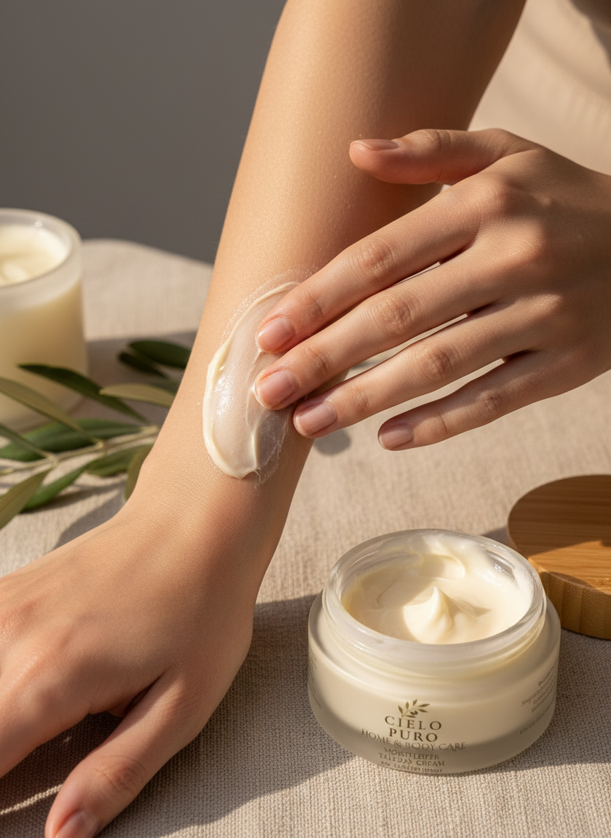 Close-up Application Shot