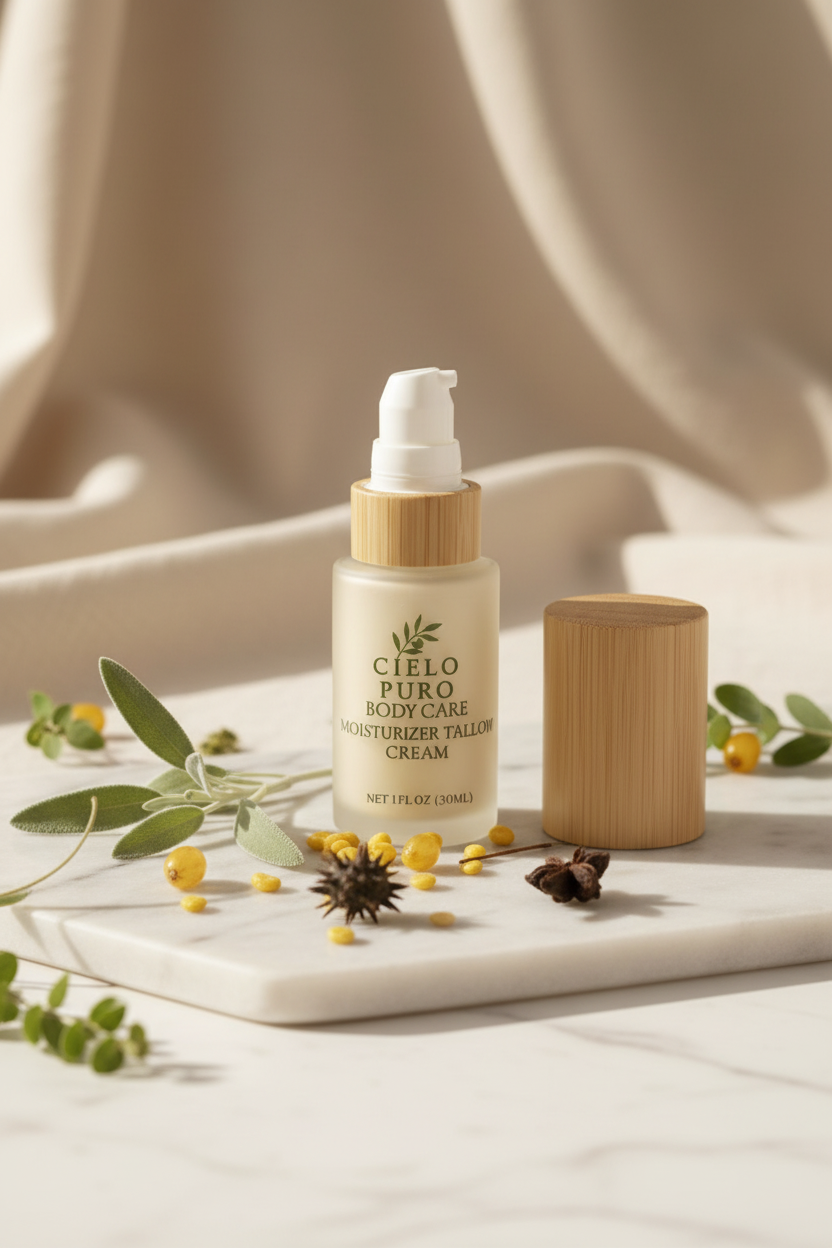 Marble Botanical Pump Open